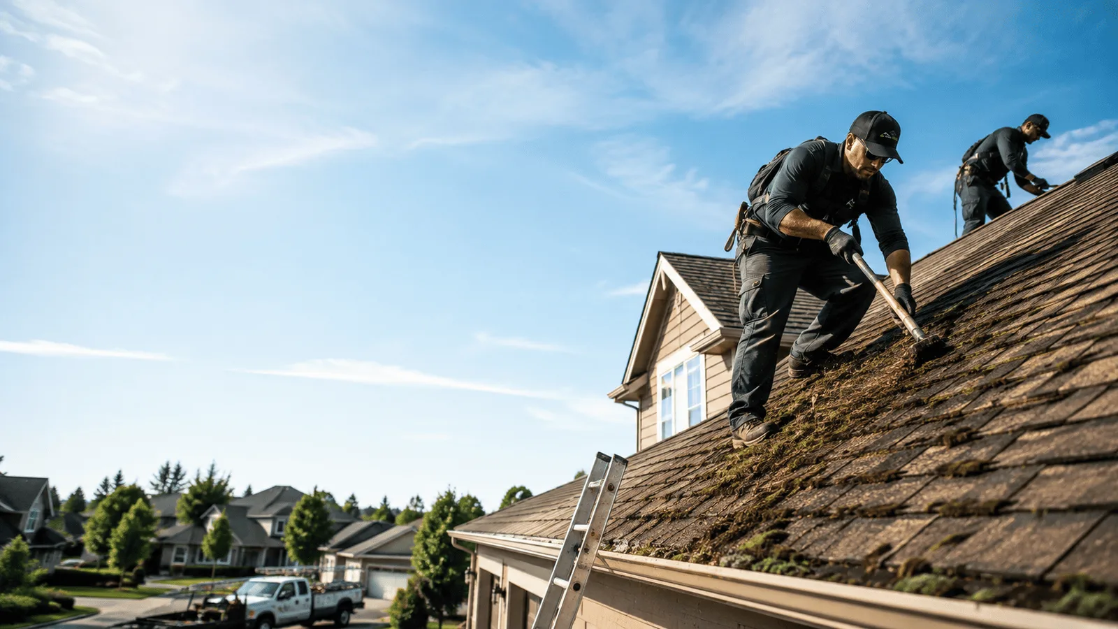 Roof Moss Removal in Athens, OH near me